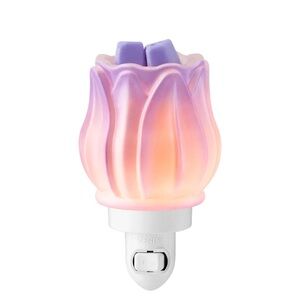Scentsy 💜 Prismatic Petal Tulip Wax Warmer Wall Plug-In Nightlight